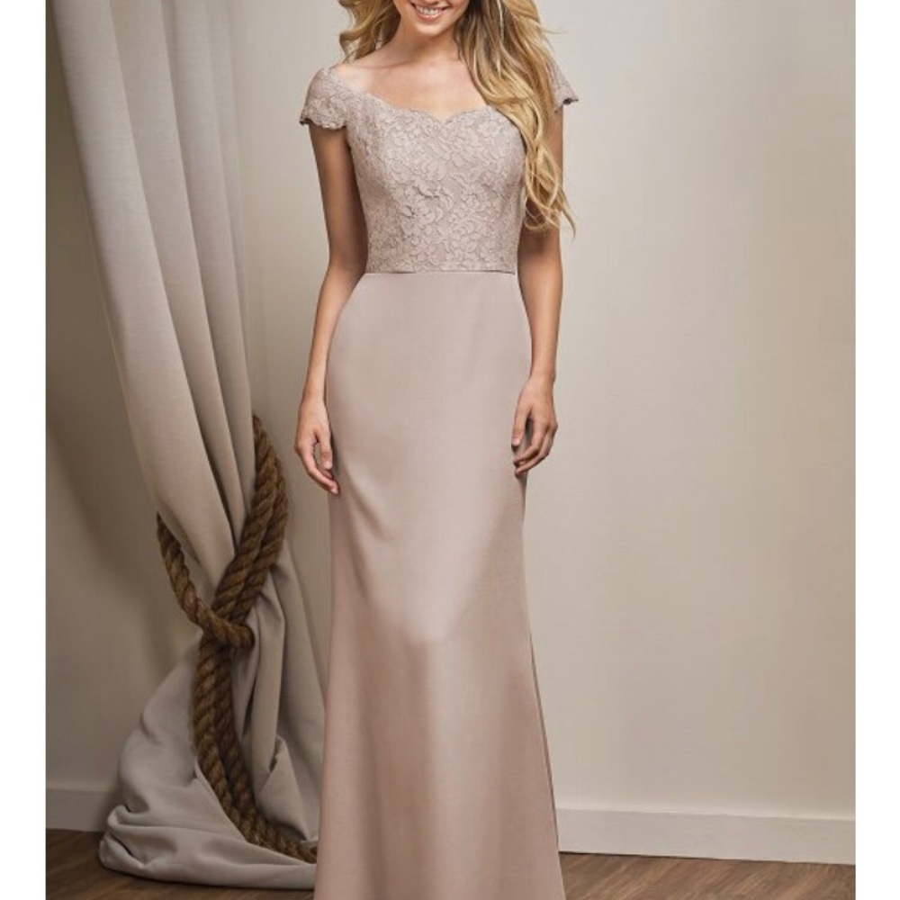 Nude Bridesmaid Dress